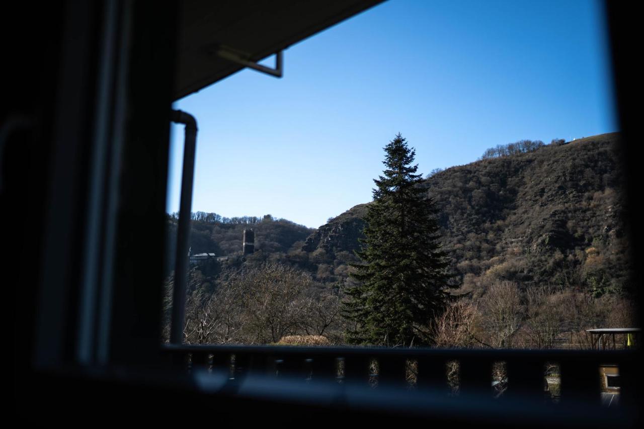 Ferienhaus Leopold Mit Burgblick An Der Mosel Burgen  Bagian luar foto