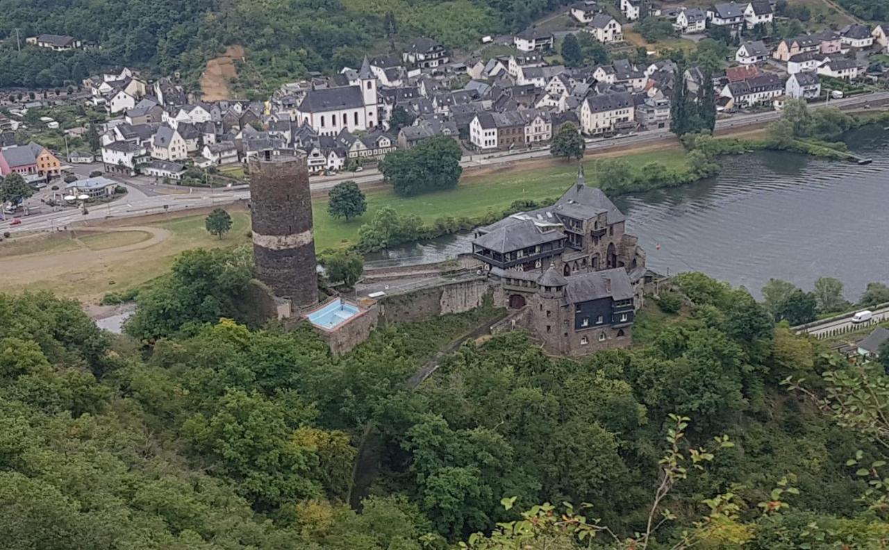 Ferienhaus Leopold Mit Burgblick An Der Mosel Burgen  Bagian luar foto