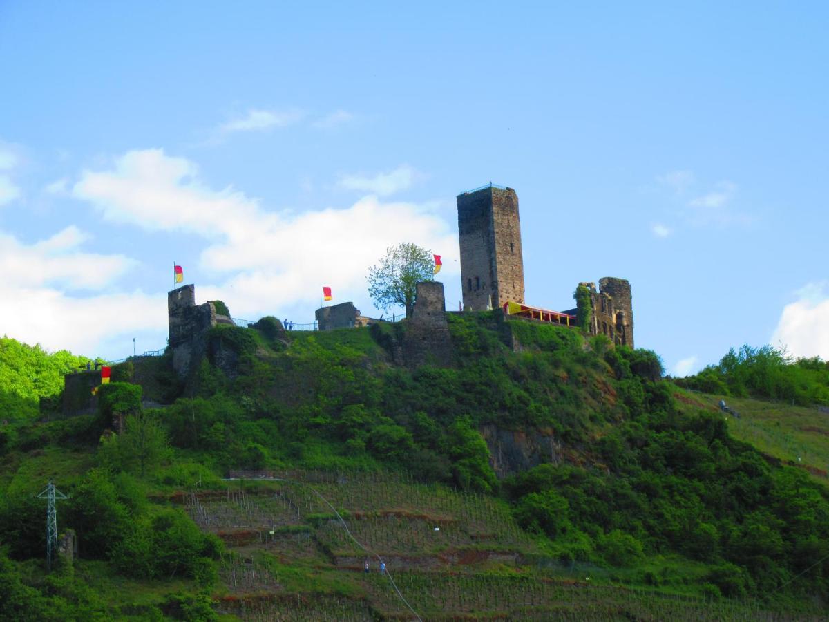 Ferienhaus Leopold Mit Burgblick An Der Mosel Burgen  Bagian luar foto