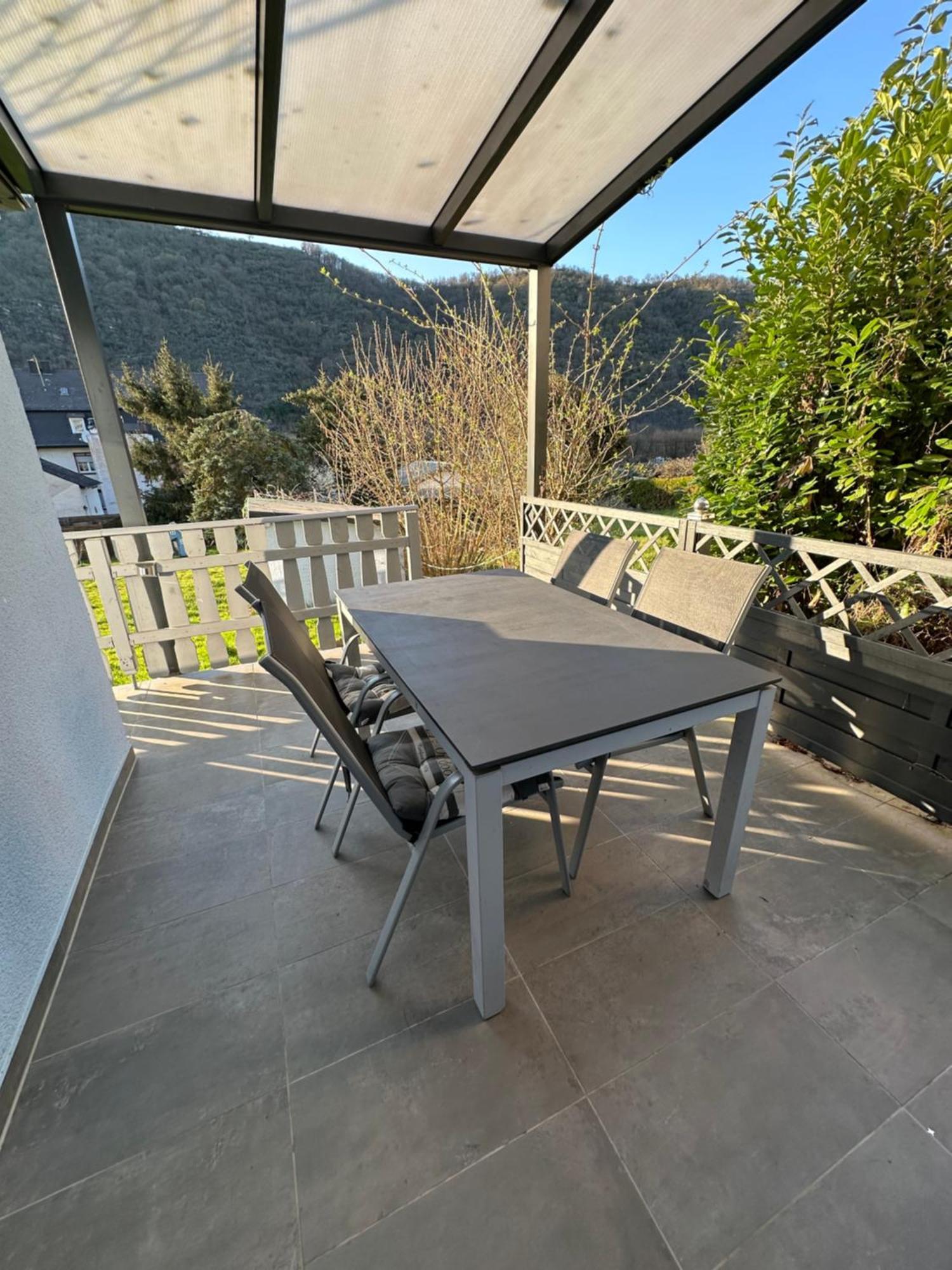 Ferienhaus Leopold Mit Burgblick An Der Mosel Burgen  Bagian luar foto