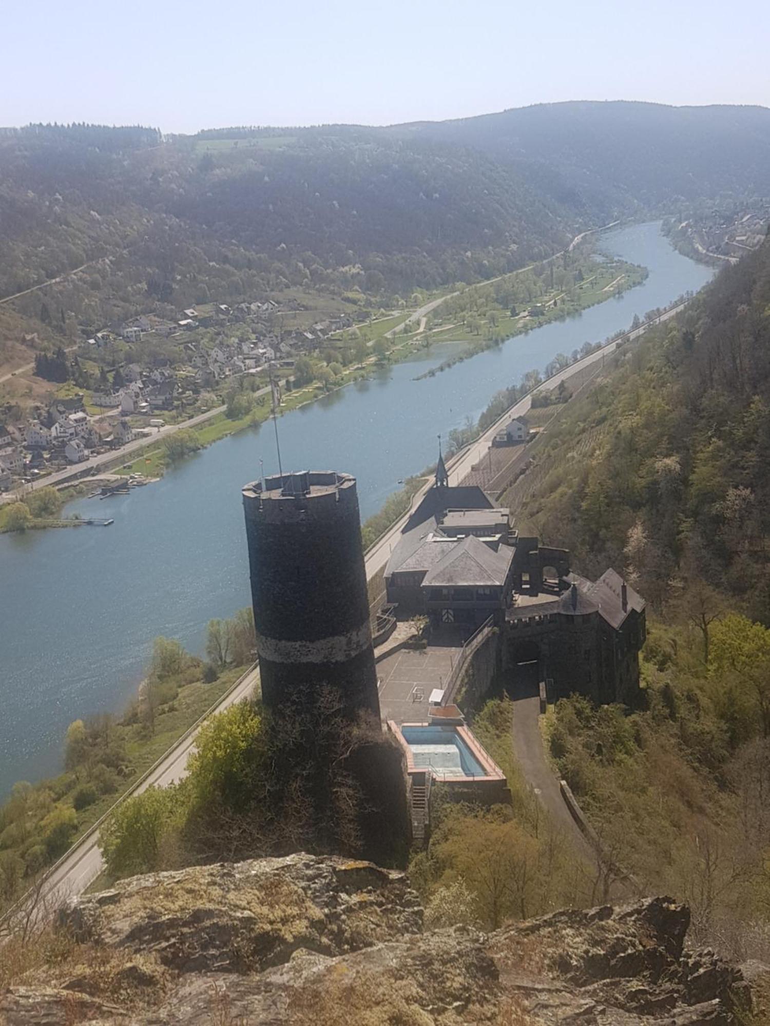 Ferienhaus Leopold Mit Burgblick An Der Mosel Burgen  Bagian luar foto